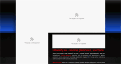 Desktop Screenshot of odwierty.eu